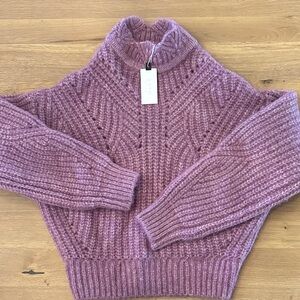 NWT XS Astr Purple Sweater
